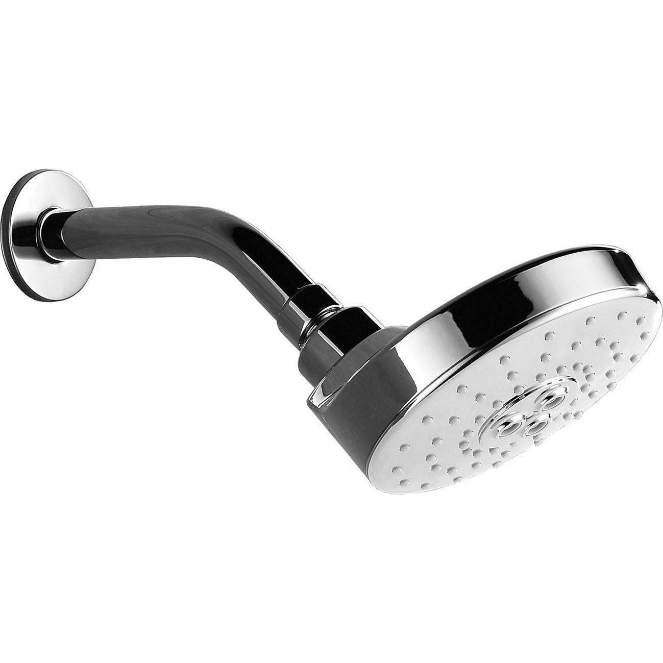 Верхний душ Ø12,5 см с кронштейном Omnires, DOUGLAS-WCR