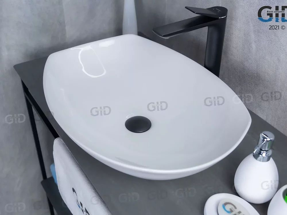 Умывальник Gid N9137 56x40, 51177