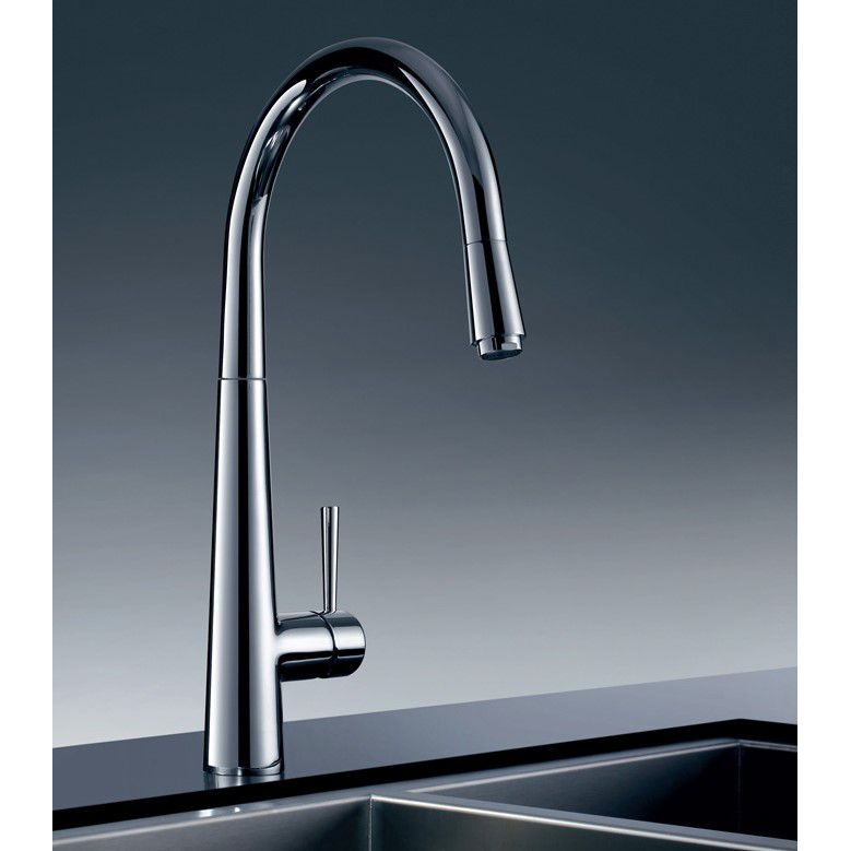 Смеситель для кухни с выдвижным изливом Ahti Kemi, KM813013