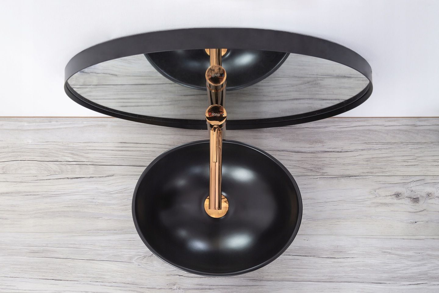 Смеситель для умывальника Rea Tess Rose Gold, REA-B8804