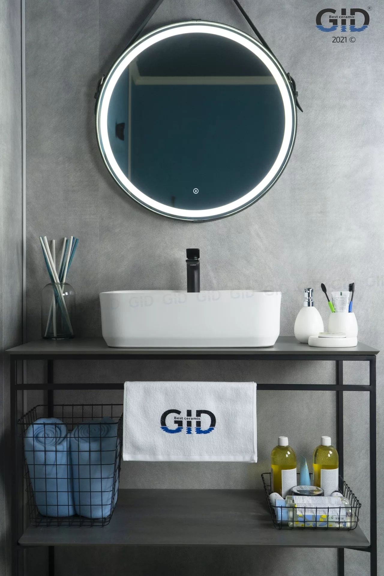 Умывальник Gid N9445 52x41.5, 51155