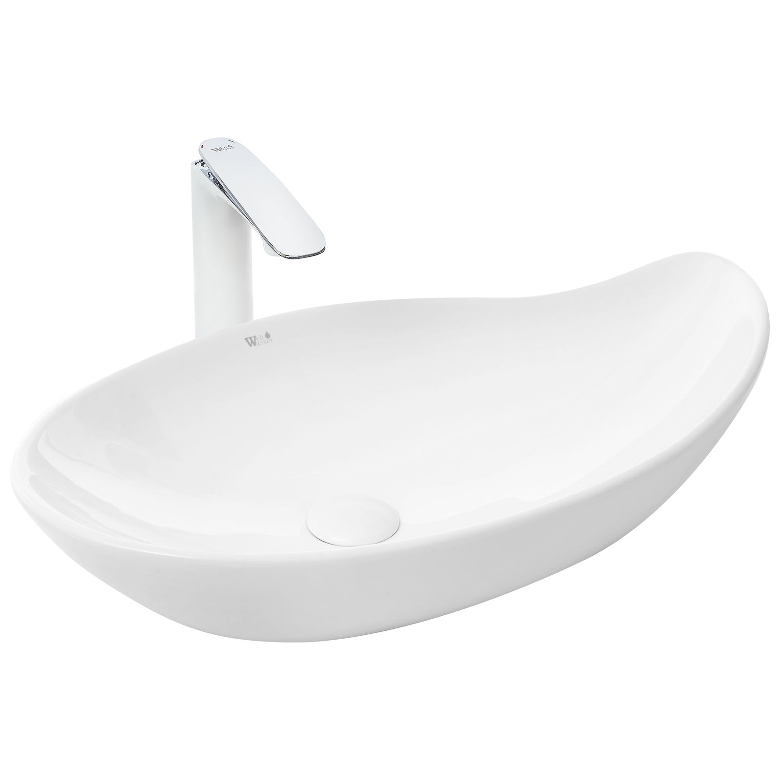 Раковина накладная WeltWasser ELBACH 1090 65x38