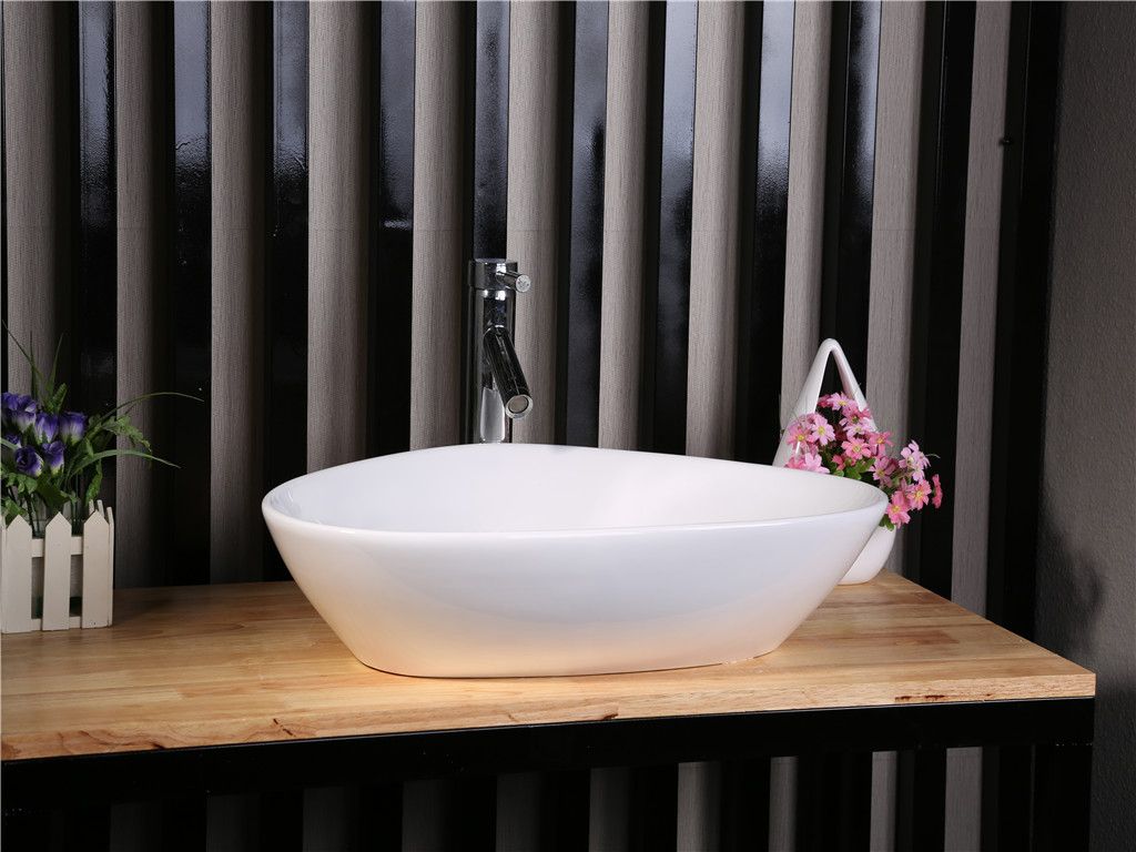 Раковина для ванной Ceramalux 59x40, 7472В