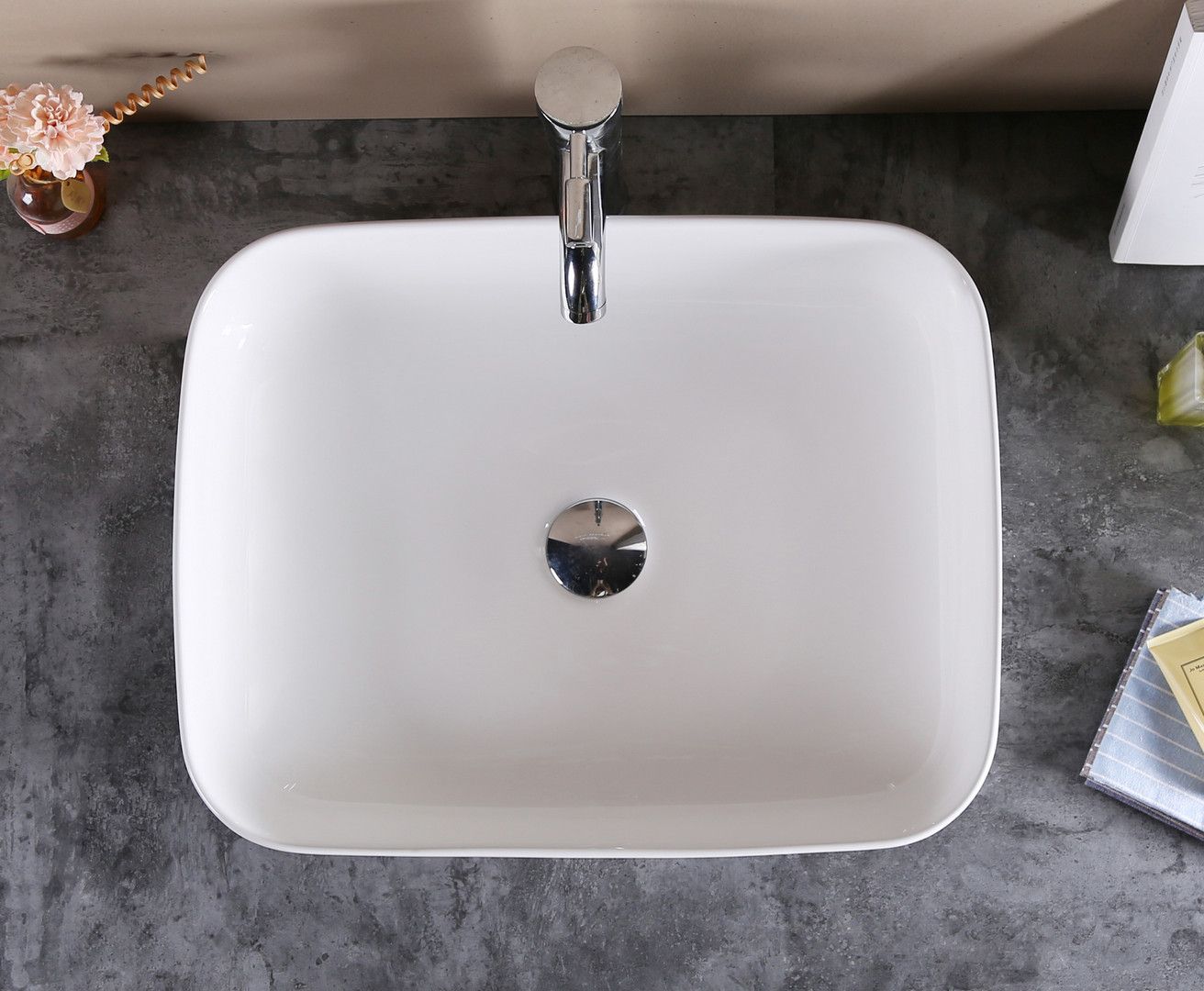 Раковина для ванной Ceramalux 50.5x40.5, 78104