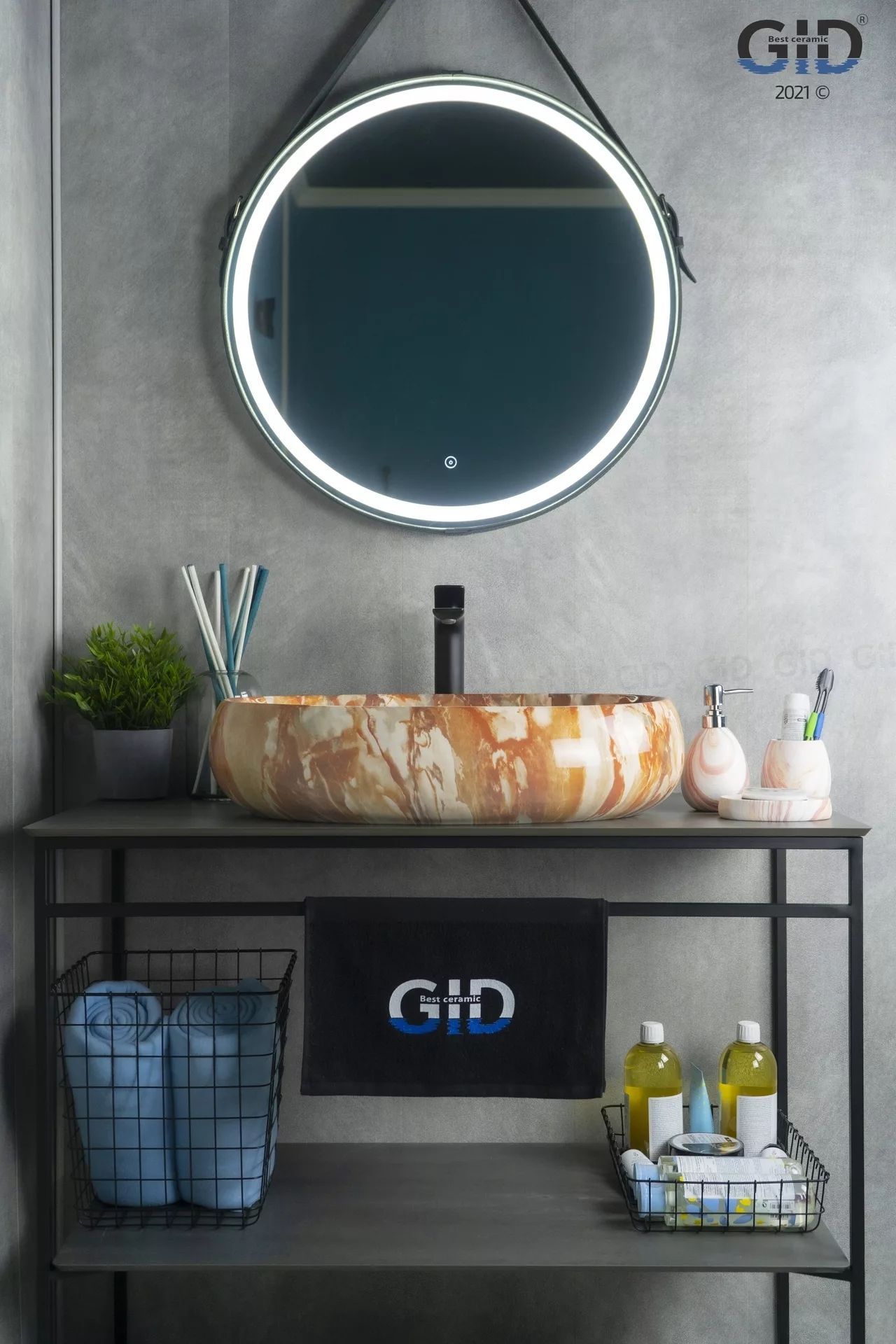 Умывальник Gid MNC169 60x41, 54410