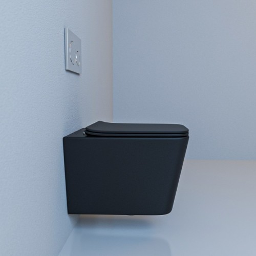 Унитаз подвесной Esbano Gartez Black Matt