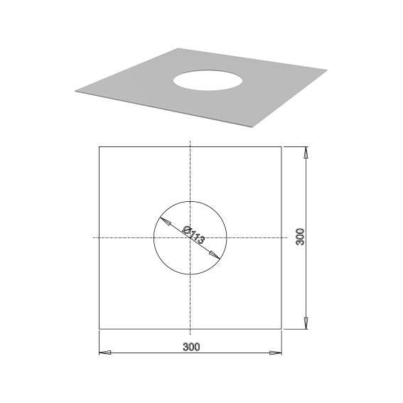 Гидроизоляция самоклеящаяся для Ravak SN501 300x300, X01572