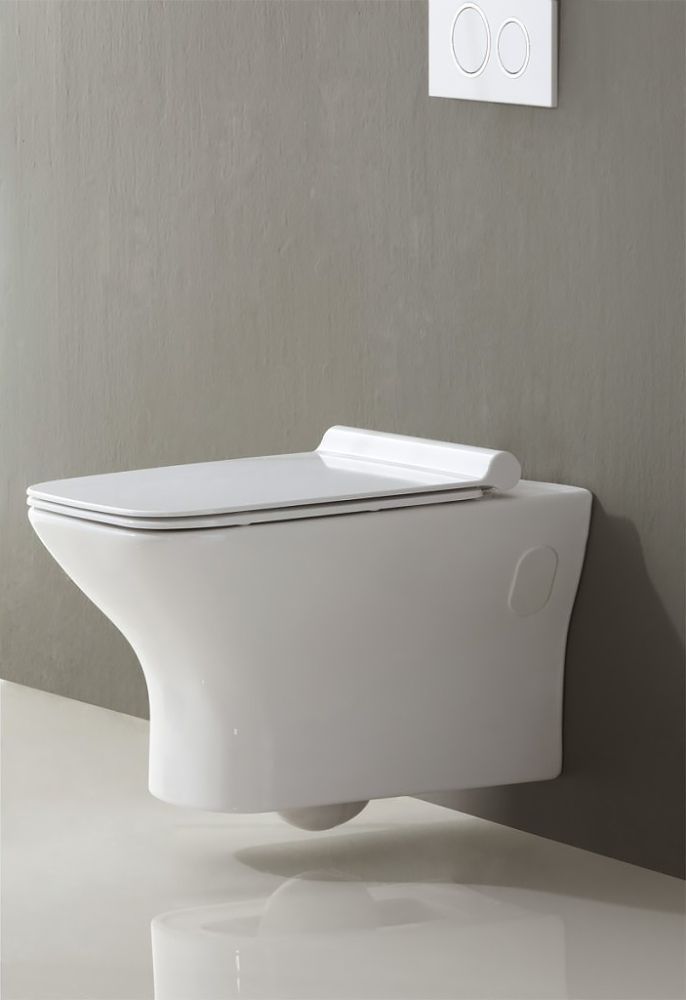 Унитаз подвесной безободковый Belbagno Romano, BB248CHR-SM