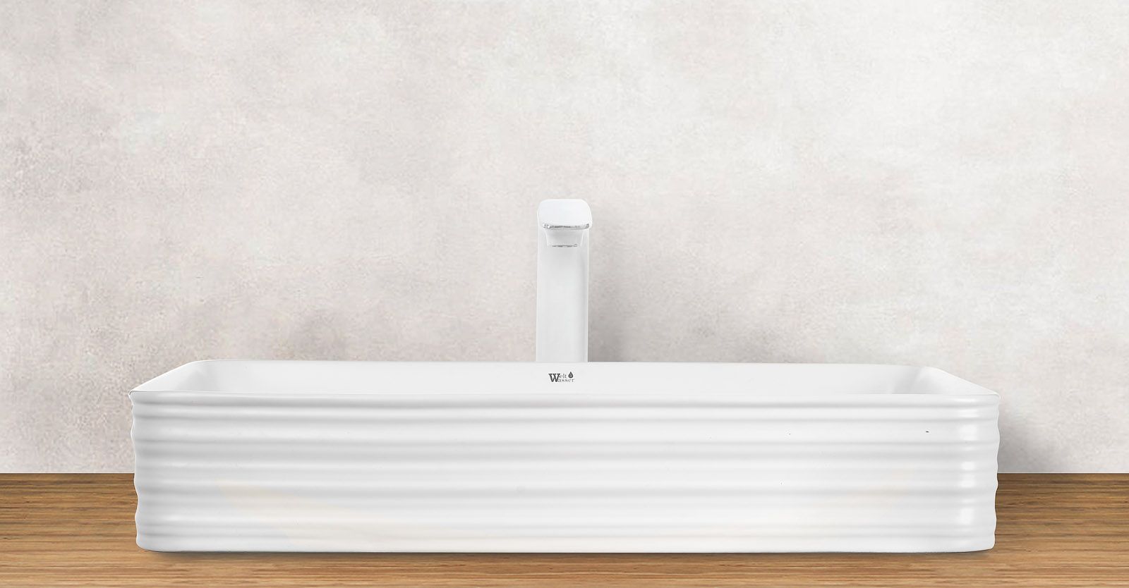 Раковина накладная WeltWasser ELBACH 2250 MW 67.5x38