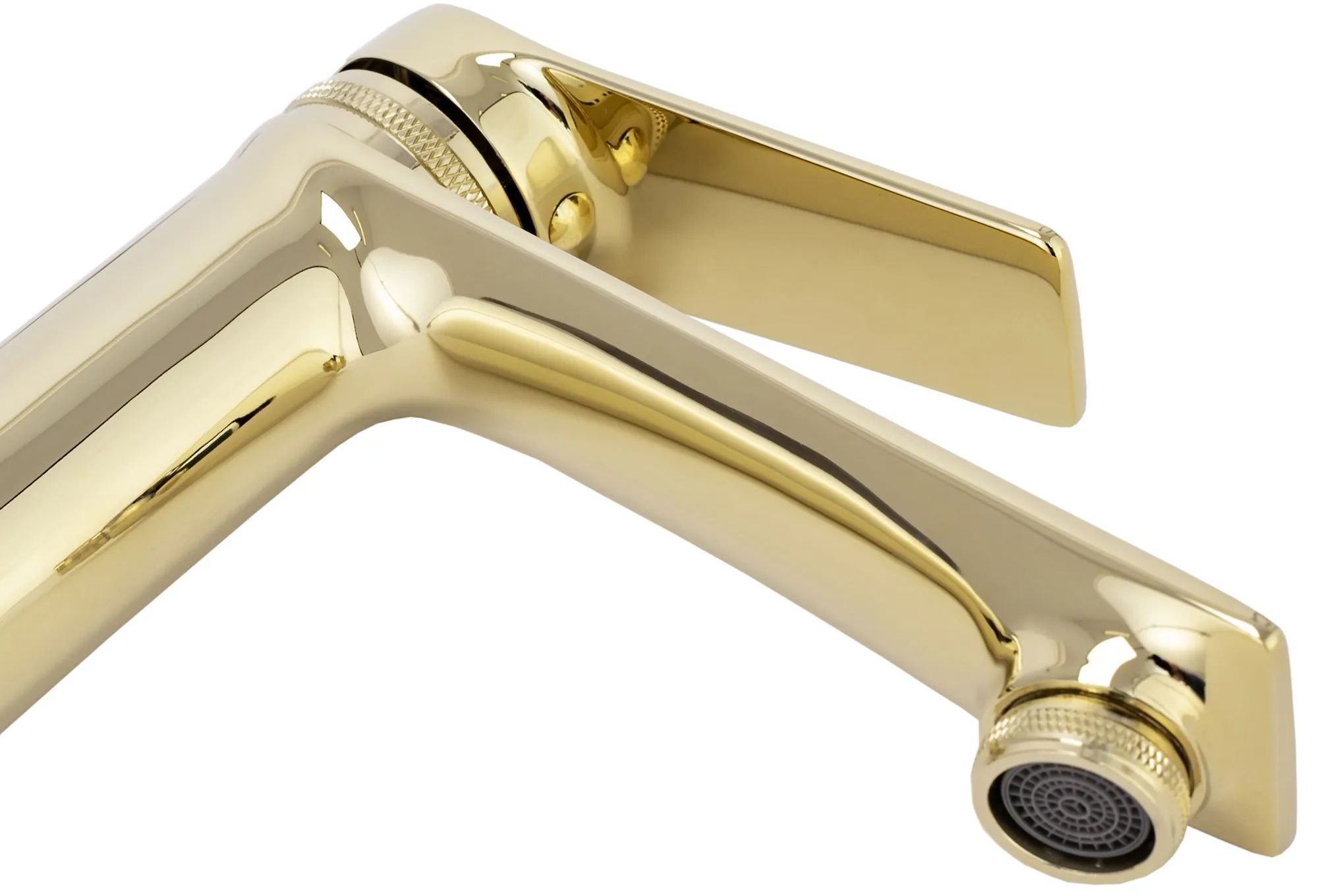 Смеситель для умывальника высокий Rea Viral Gold, REA-B2023