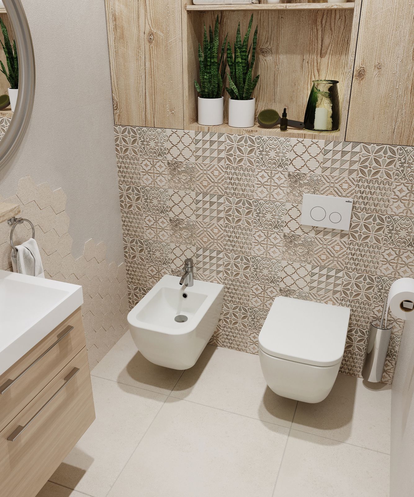 Подвесное биде Lavinia Boho One, 33020070