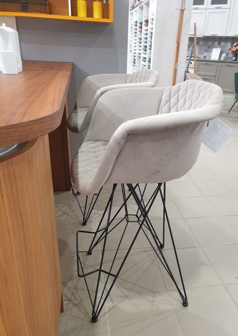 Каркас стула полубарного Sheffilton SHT-S66-1 черный муар, 948716