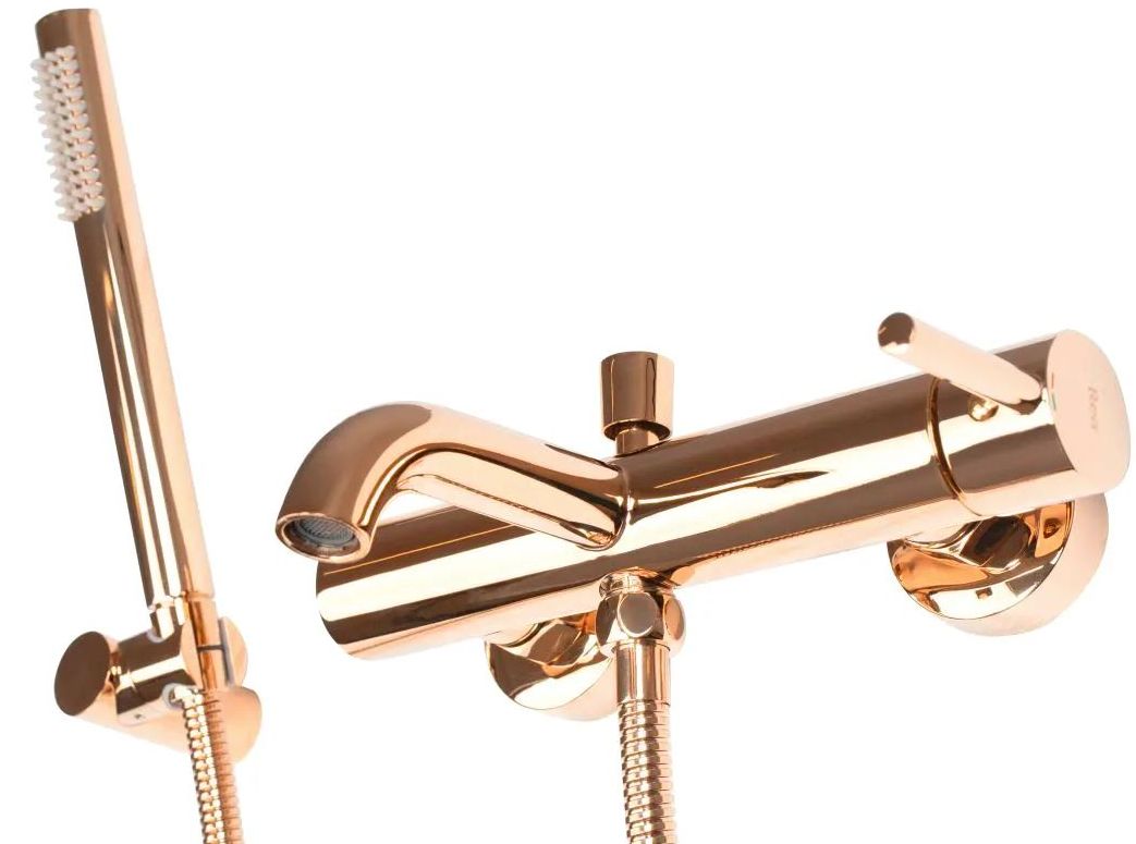 Смеситель для ванны Rea Lungo Rose Gold, REA-B6695