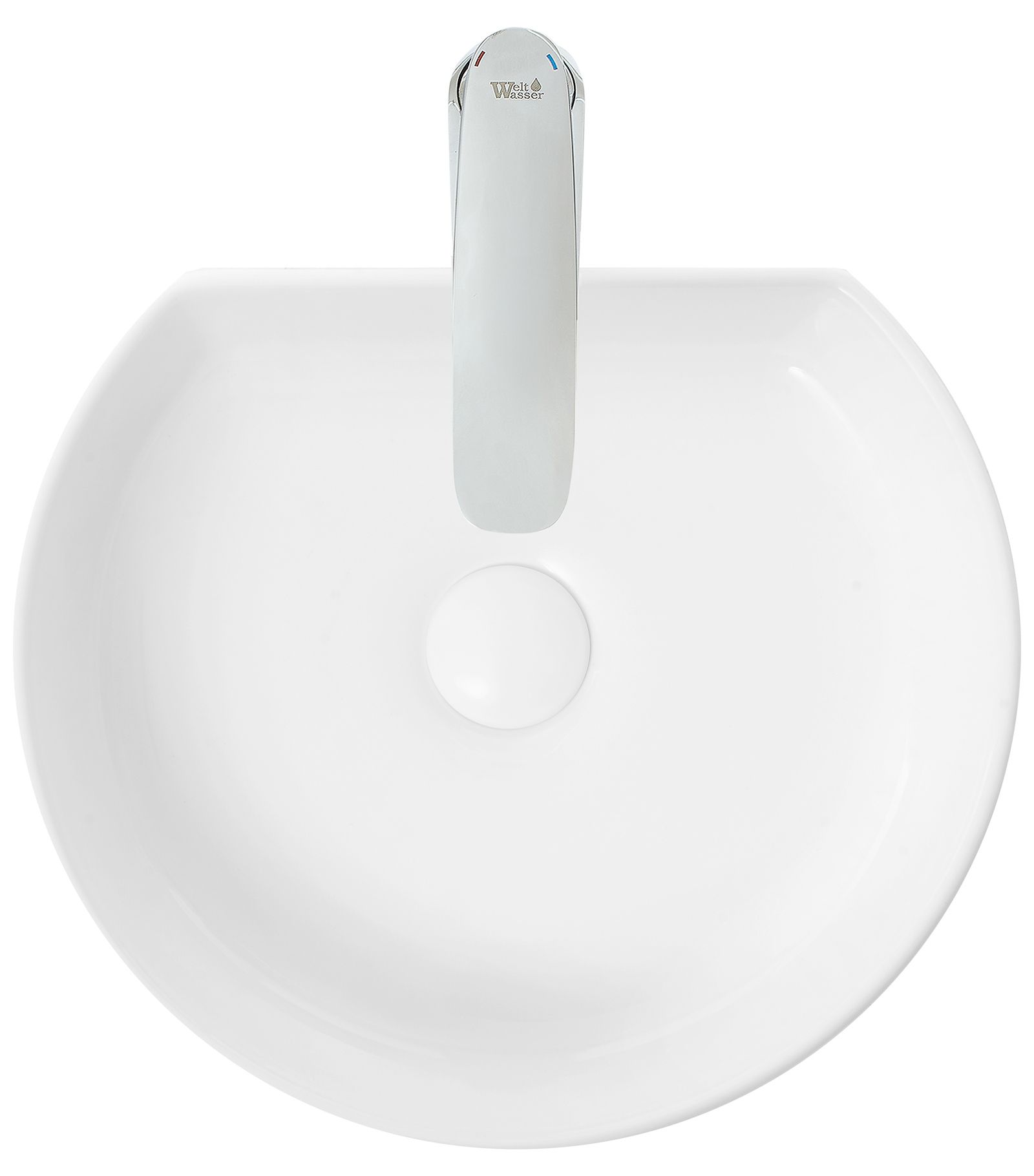 Раковина накладная WeltWasser ELBACH 3041 40x35