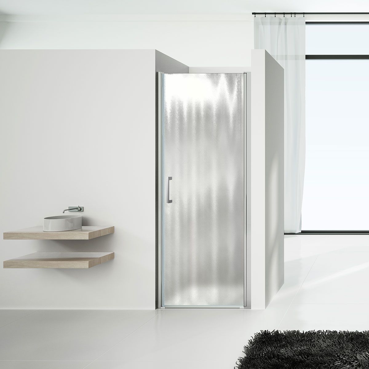 Душевая дверь Vincea Orta 90, VPP-1O900CH-R