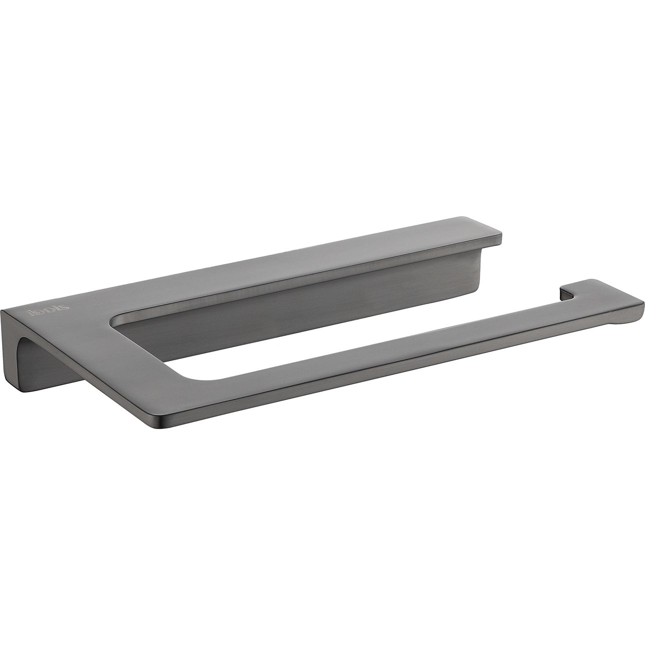 Держатель для туалетной бумаги без крышки, сплав металлов графит, Iddis Slide, SLIGM00i43