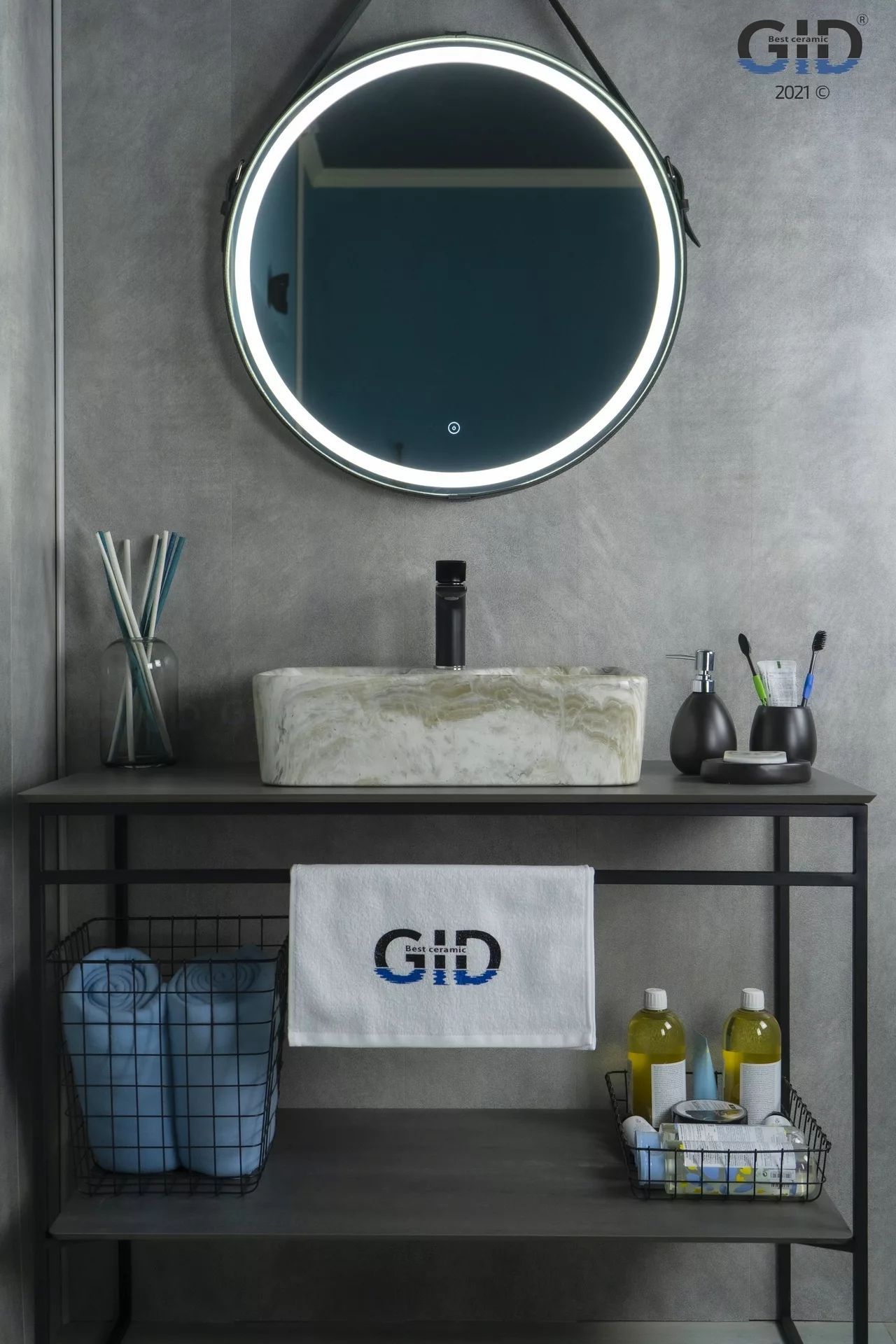 Умывальник Gid MNC605 48x37, 54460