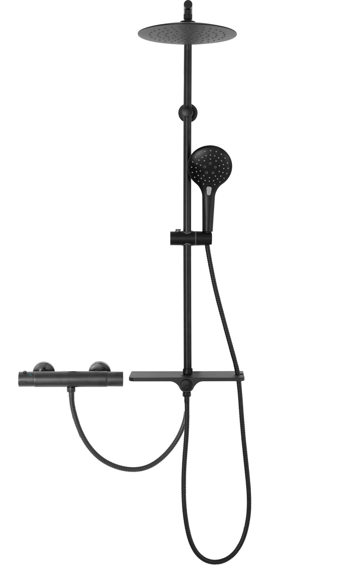 Душевая система Rea Mike Black, REA-P0550