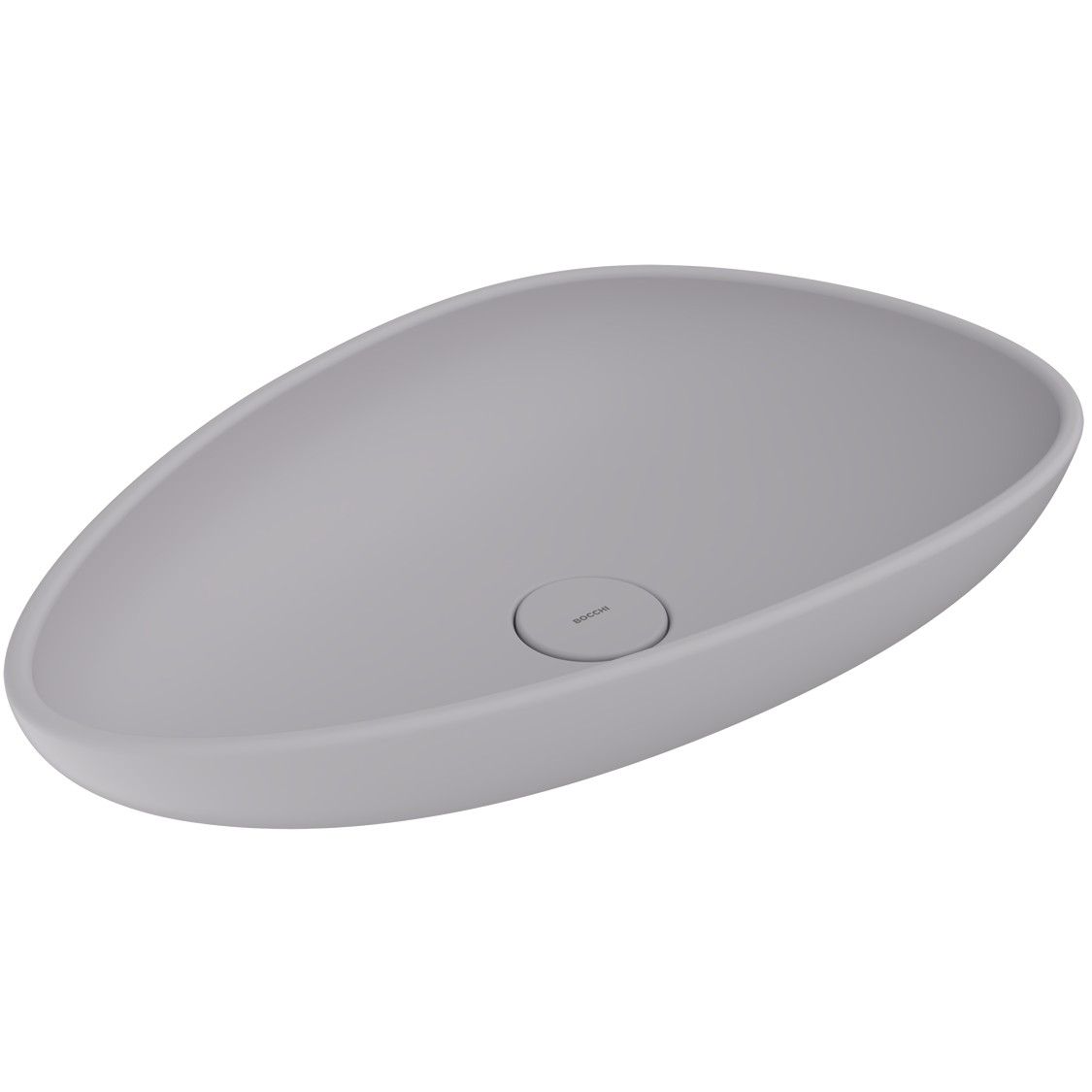 Раковина Bocchi Etna 58x37 серый матовый, 1114-006-0125