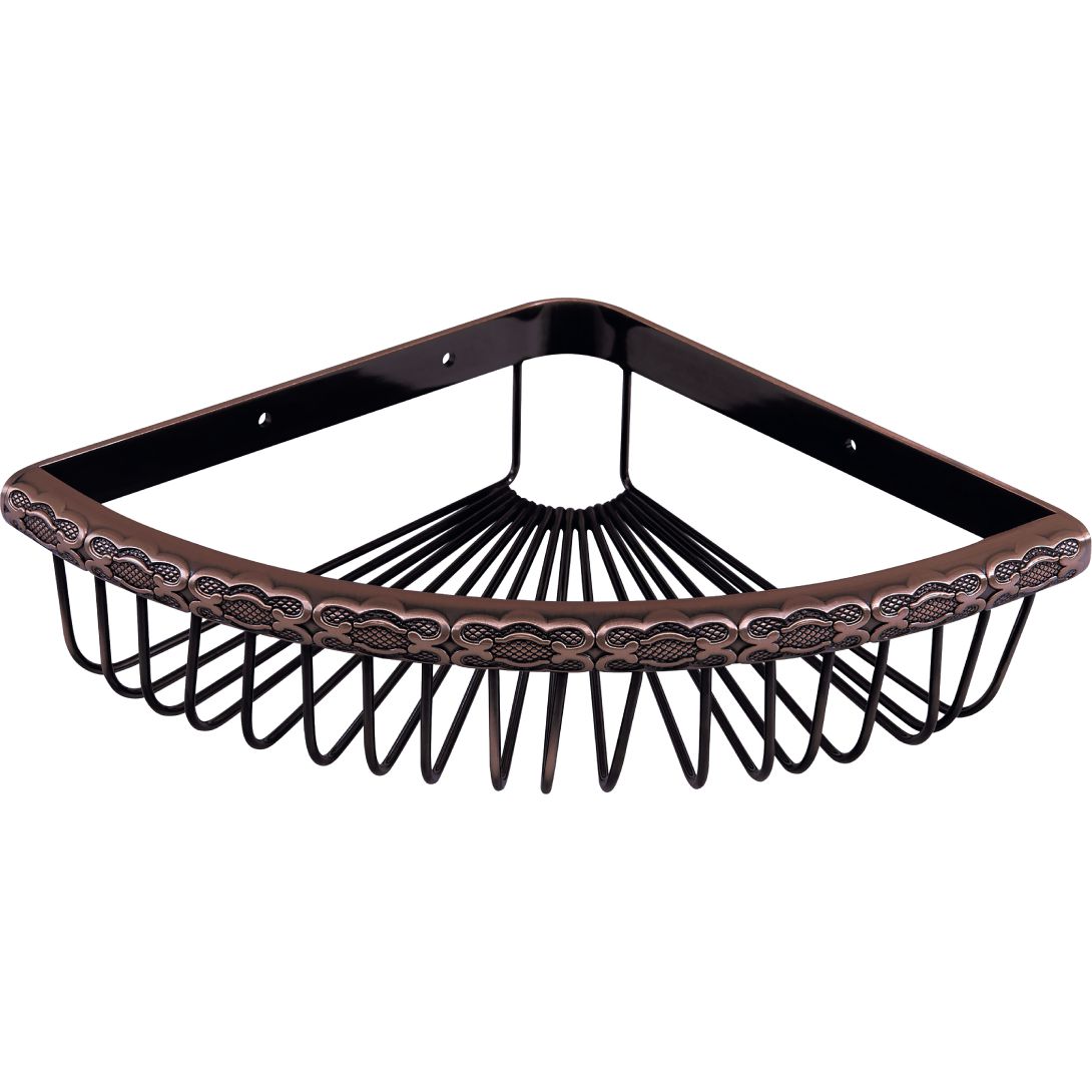 Полка угловая 240х240х90 мм Lemark Jasmin, LM6681ORB