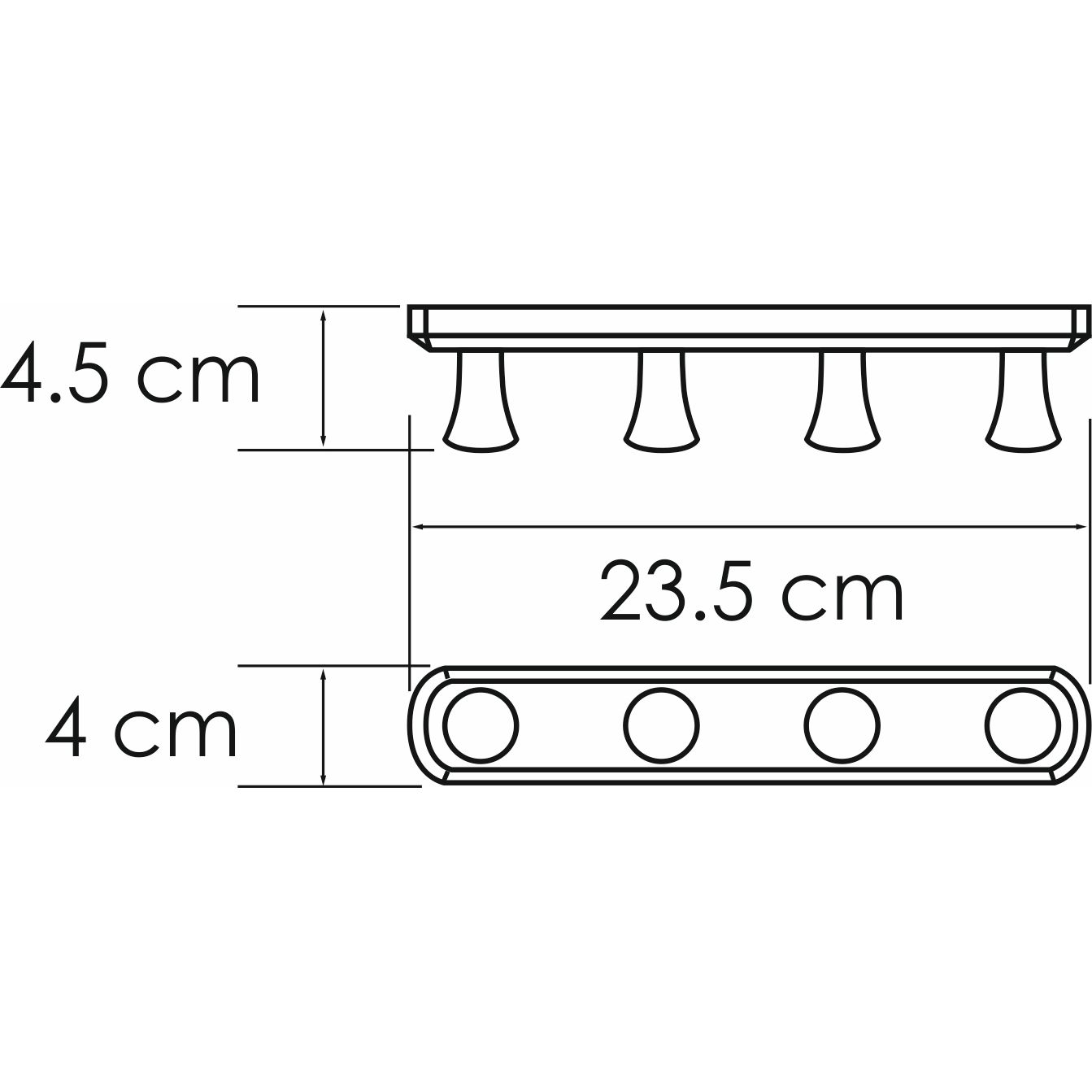 Кронштейн настенный WasserKRAFT, K-1074