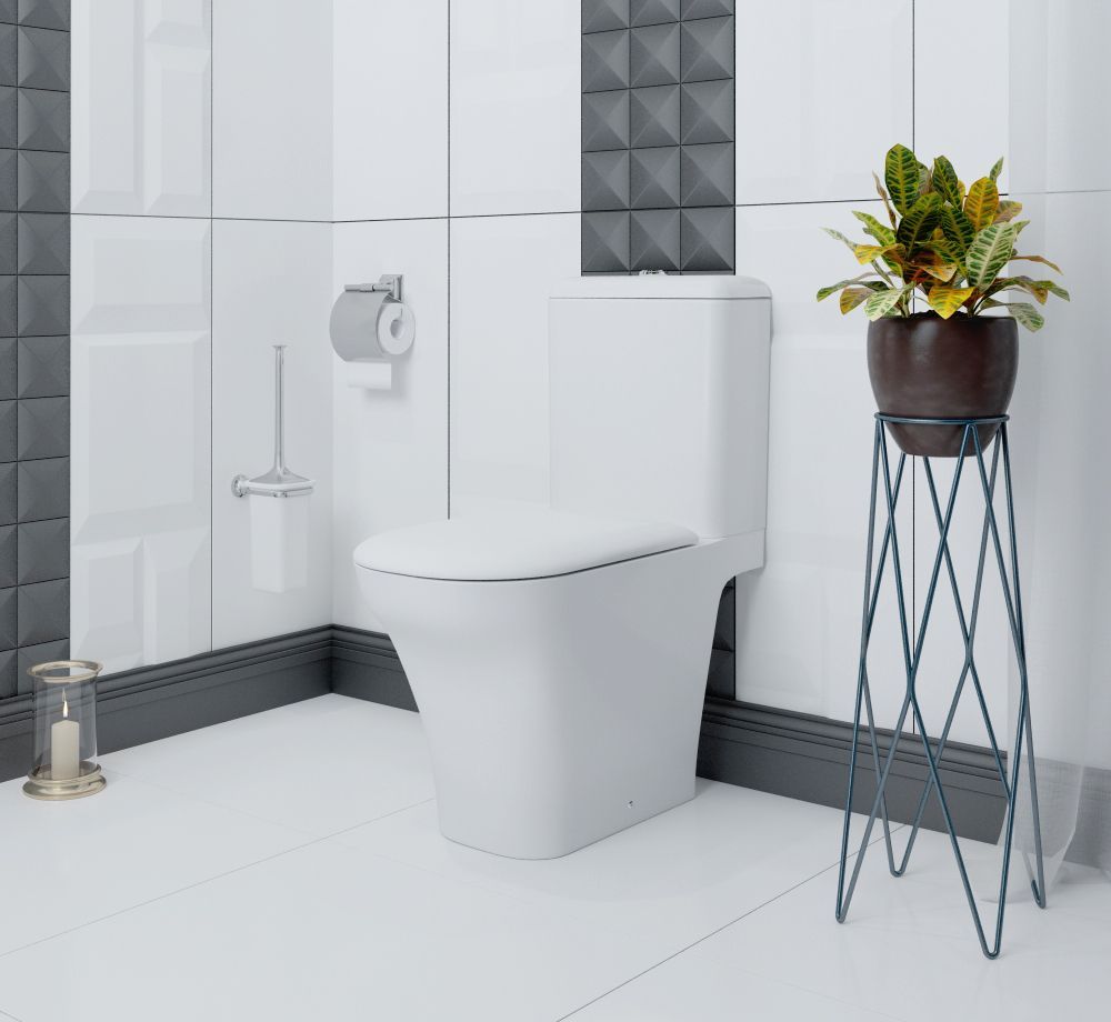 Напольный унитаз Lavinia Boho Bristol Rimless, 3305001R