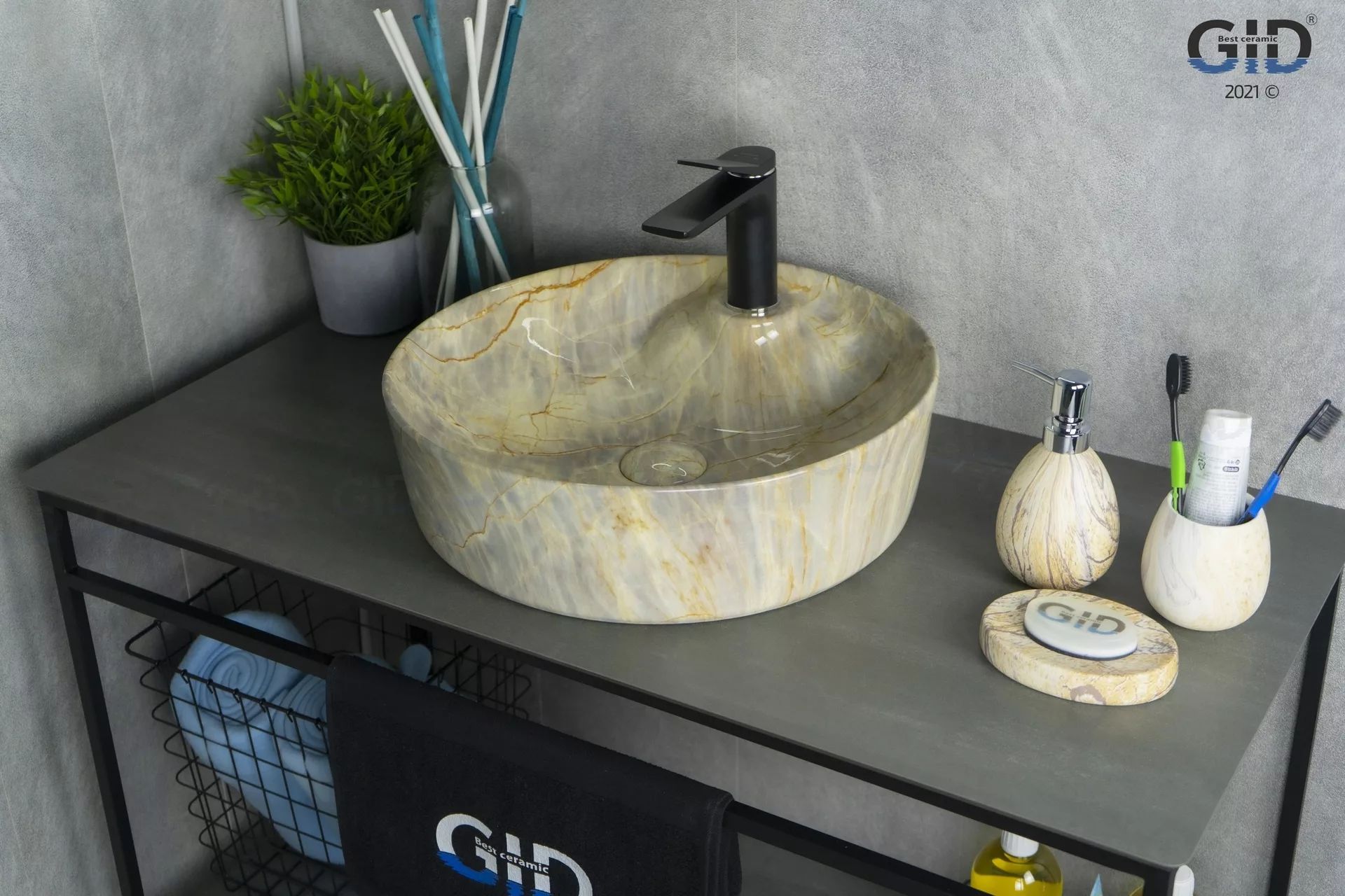 Умывальник Gid MNC534 44x44, 54443