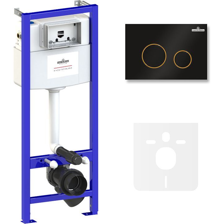 Комплект инсталляции для унитаза 4 в 1 Lavinia Boho Relfix, 77010024