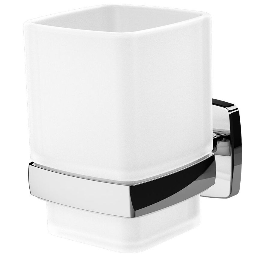 Стеклянный стакан с настенным держателем AM.PM Gem, A9034300