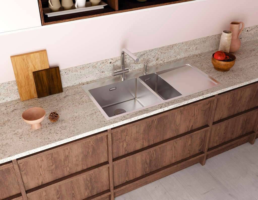 Мойка Omoikiri Akisame 100-2-IN-L, 4973544