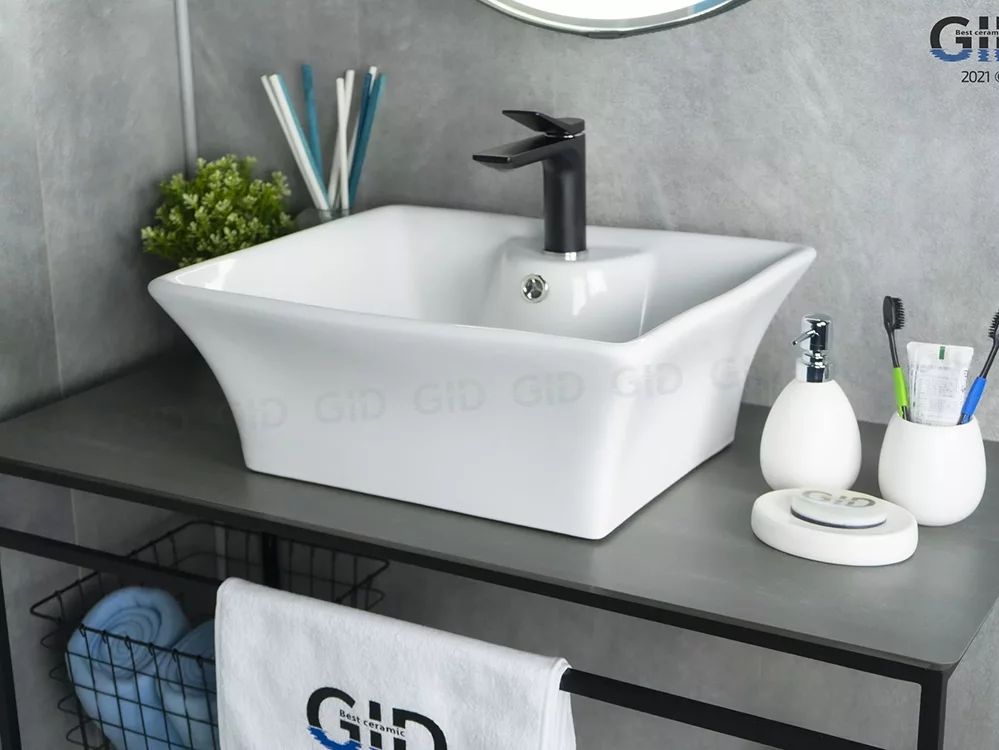 Умывальник Gid N9108 49x41, 51121