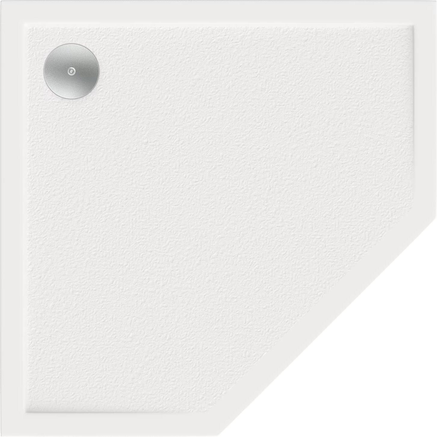 Мраморный душевой поддон Good Door Пента 90