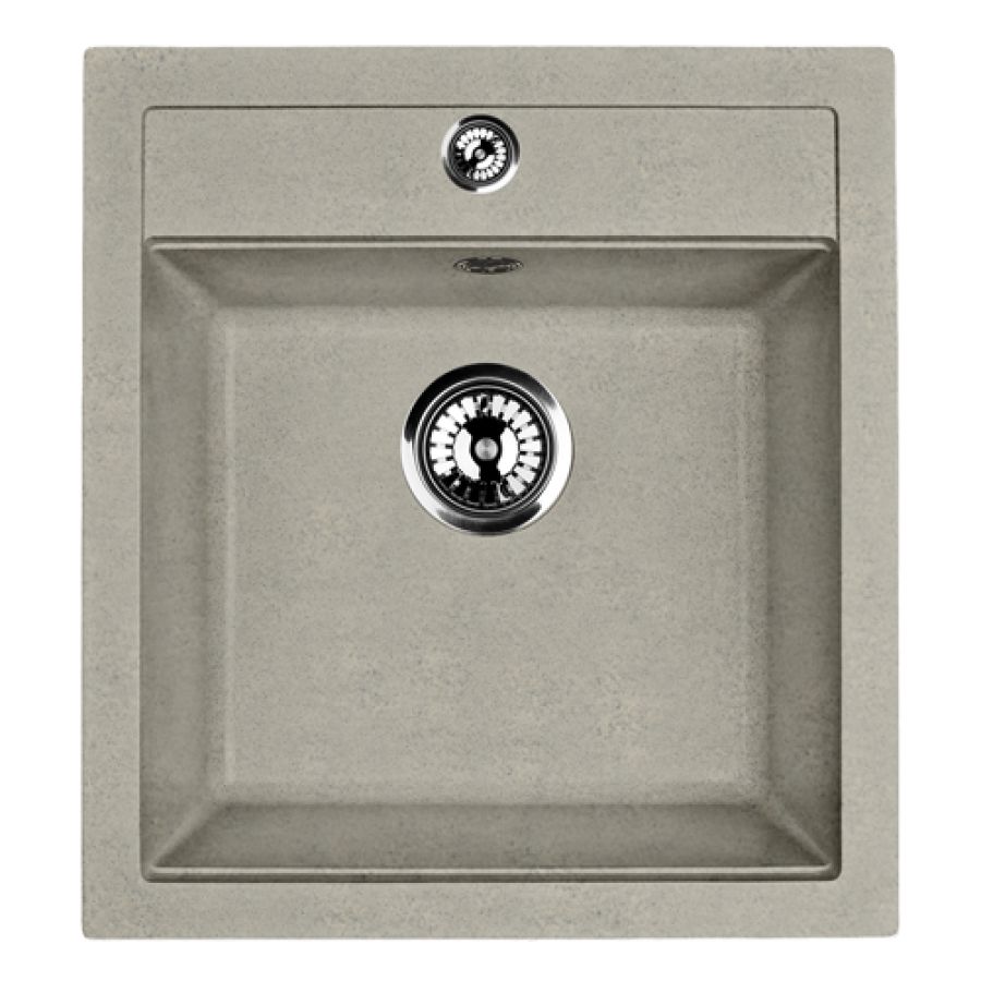 Мойка ZorG Como 46 серый жемчуг