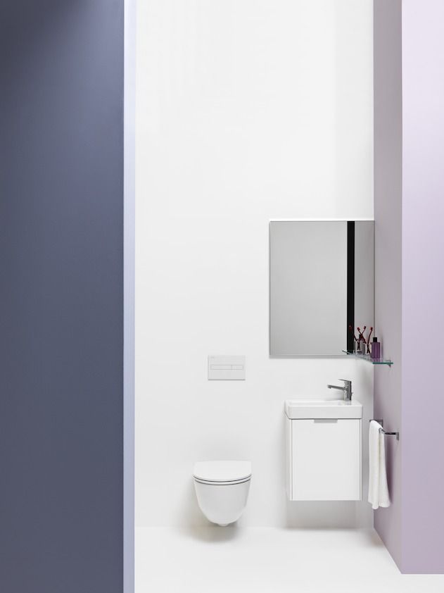 Подвесной унитаз Laufen Pro Rimless с пневмокрышкой, 8209660000001 + 8989660000001
