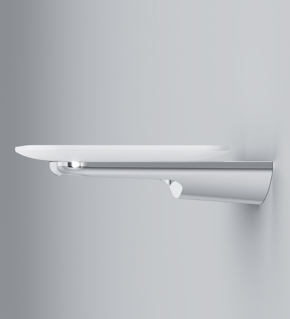 Стеклянная мыльница с настенным держателем, AM.PM Inspire 2.0, A50A34200