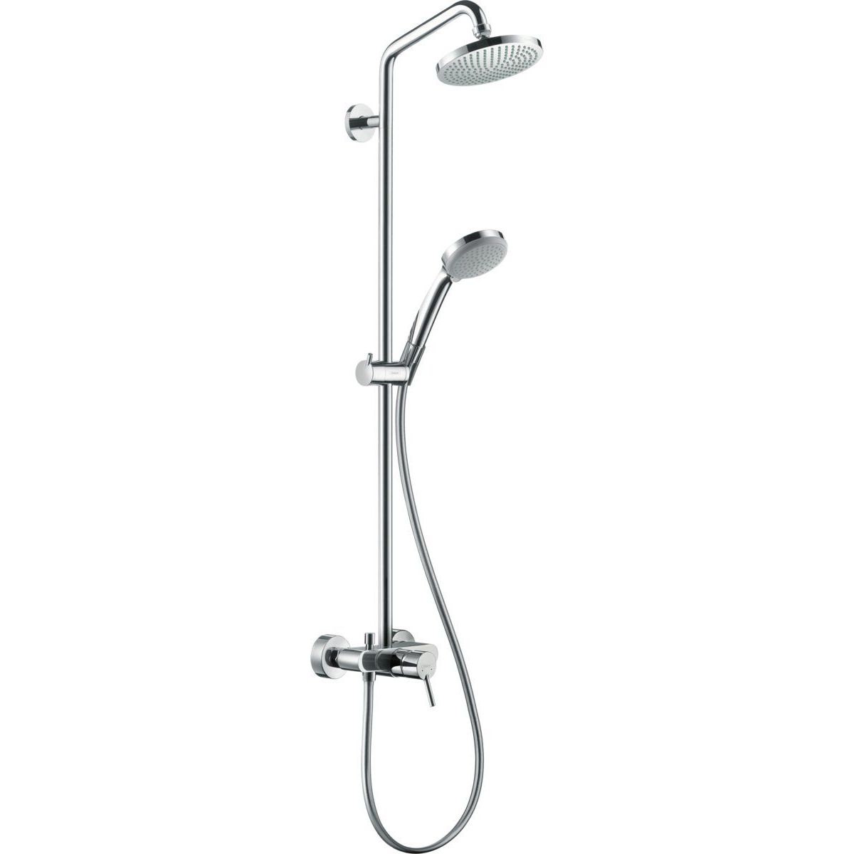 Душевая стойка со смесителем Hansgrohe Croma 100 Showerpipe 160, 27154000