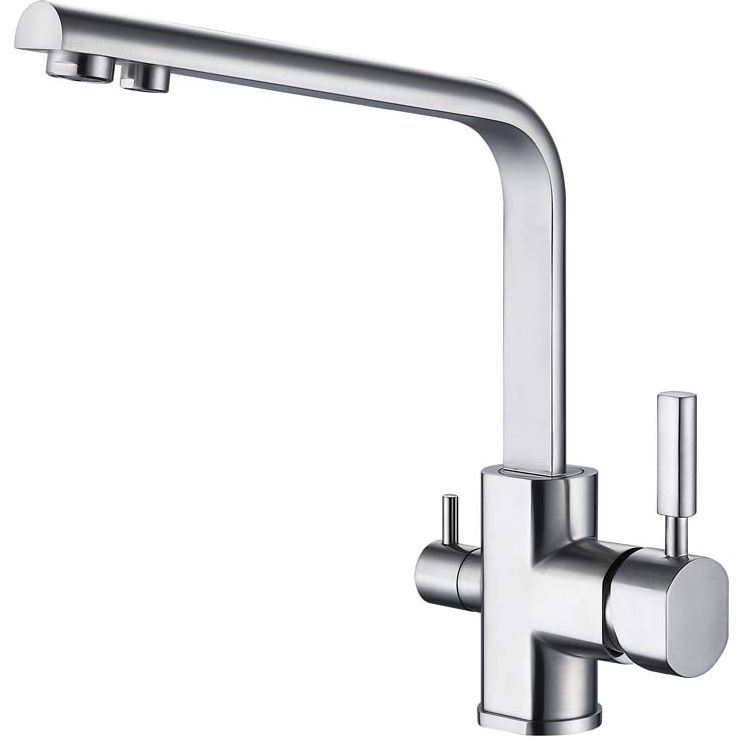 Смеситель для мойки Vivi Felice 1516-2 Nickel