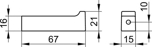 Крючок Keuco Edition 11, 11116010000
