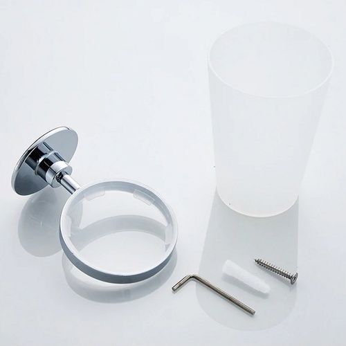 Стакан одинарный пластмассовый самоклеящийся Ledeme L5706