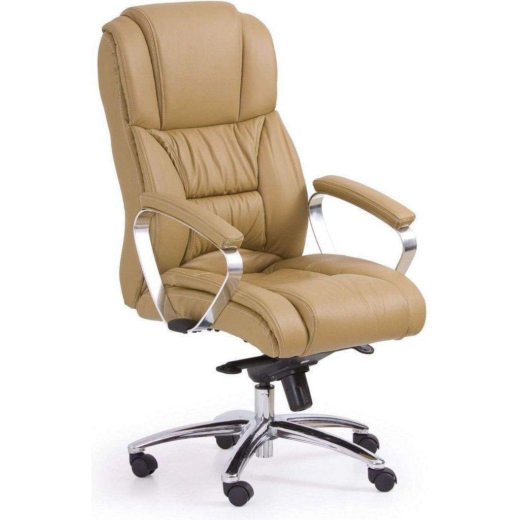 Кресло компьютерное Halmar Foster светло-коричневый, V-CH-FOSTER-FOT-J.BRAZ