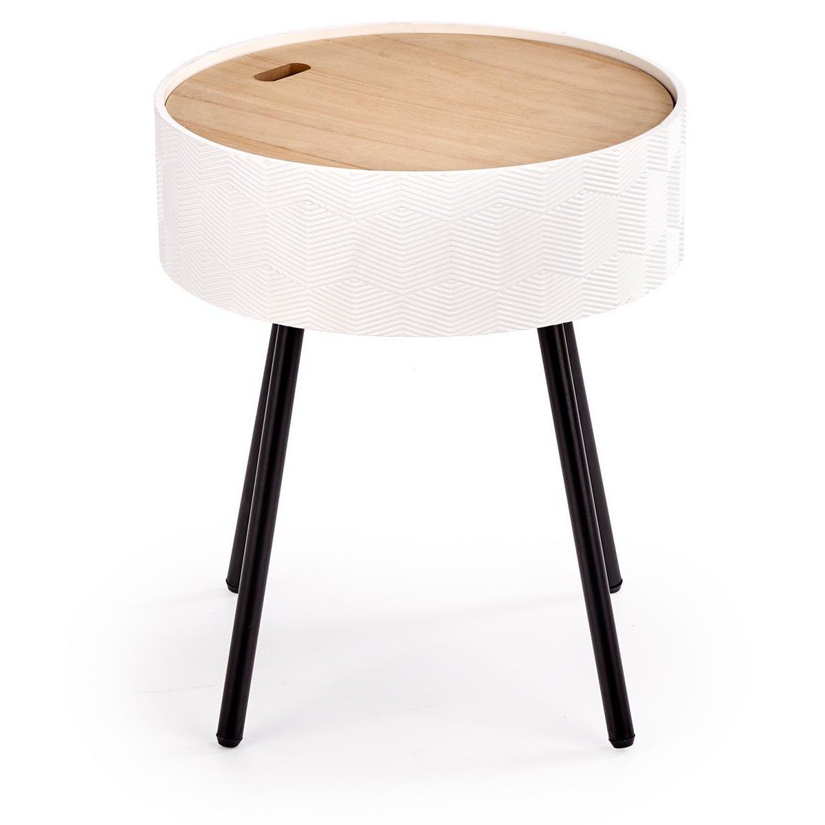 Стол журнальный Halmar Aura белый матовый, V-CH-AURA-LAW-BIALY