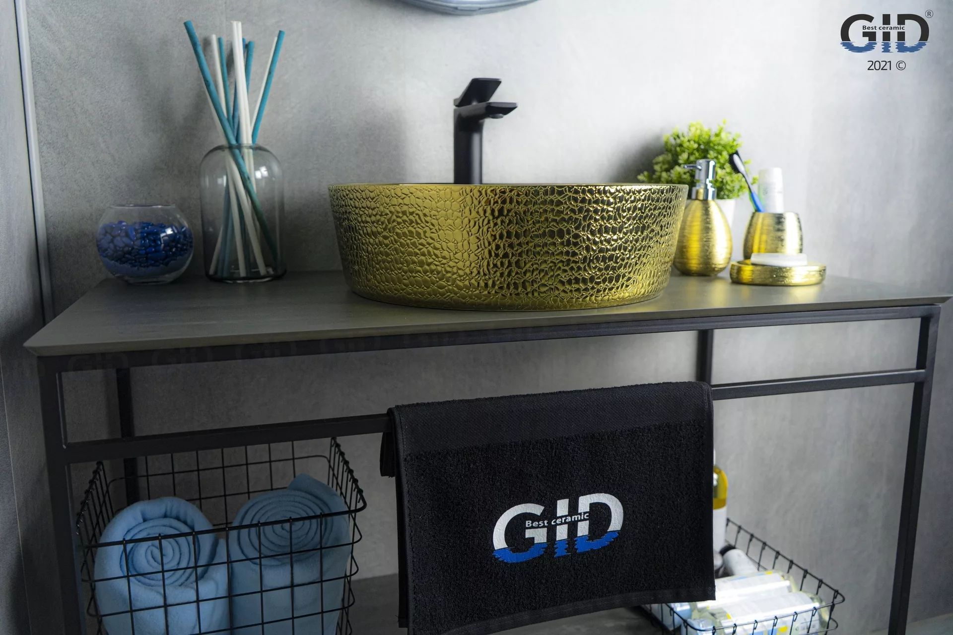 Умывальник Gid D1306H022 44x44, 53317