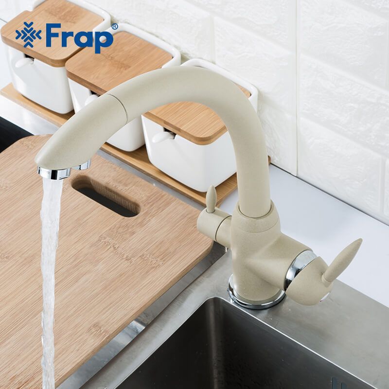 Смеситель для кухни на две воды Frap F4399-20