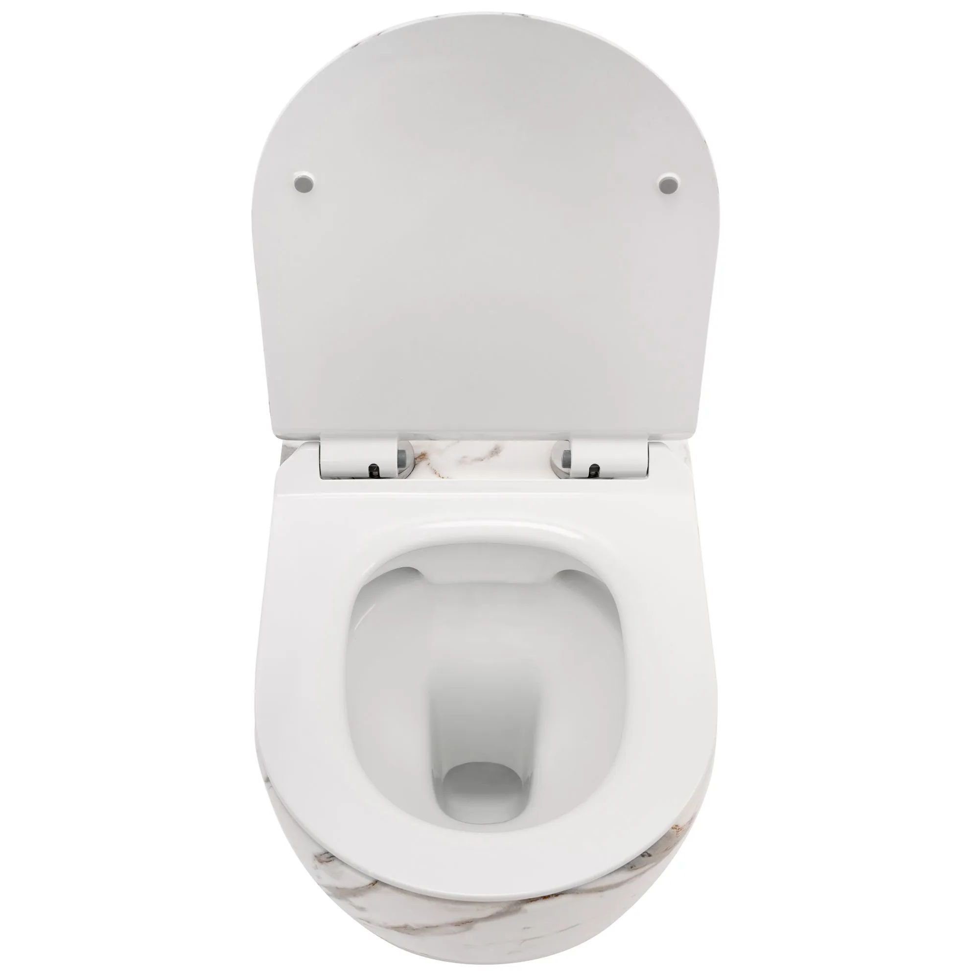 Унитаз подвесной Rea Carlos Duroplast Slim Lava Matt, REA-C8004