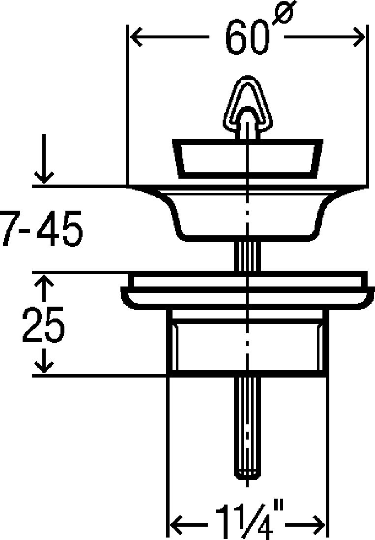 Универсальный выпуск Viega, 111847