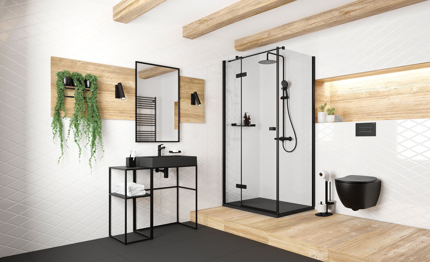 Мыльница Deante Mokko Nero, ADM_N411