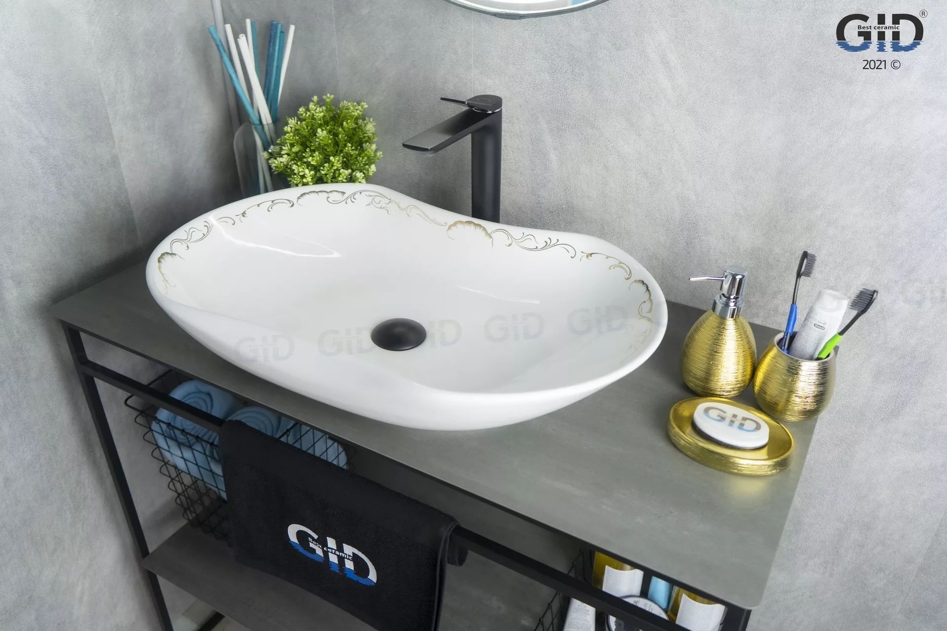 Умывальник Gid NC460 66.5x41, 52221