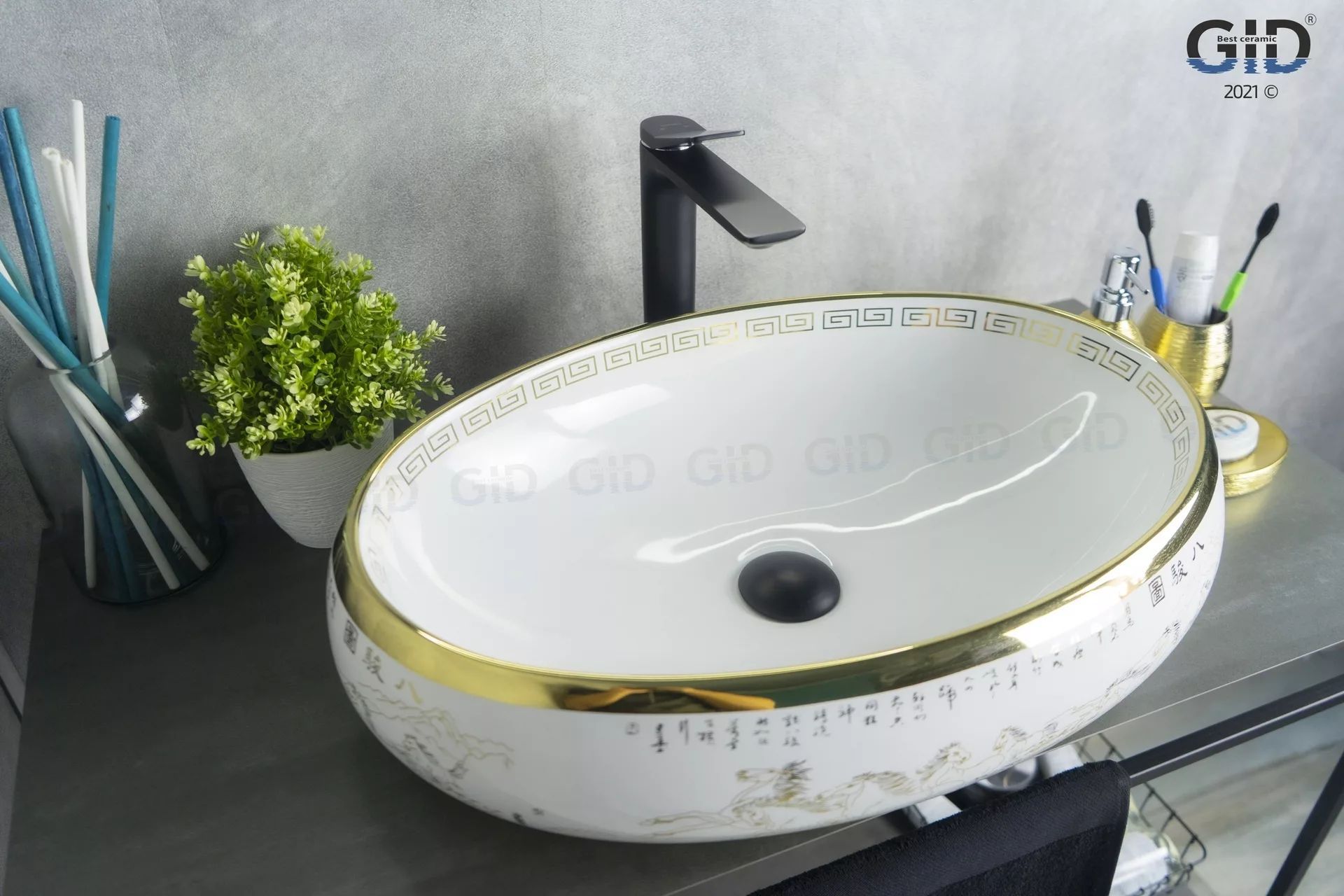 Умывальник Gid NC472 60x41, 52222