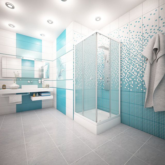 Квадратный душевой уголок Метакам Universal (матовое стекло)