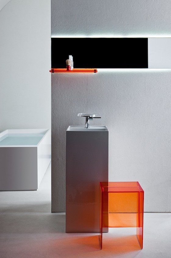 Свободностоящая раковина Laufen Kartell 37,5x43,5, 8.1133.1.000.112.1